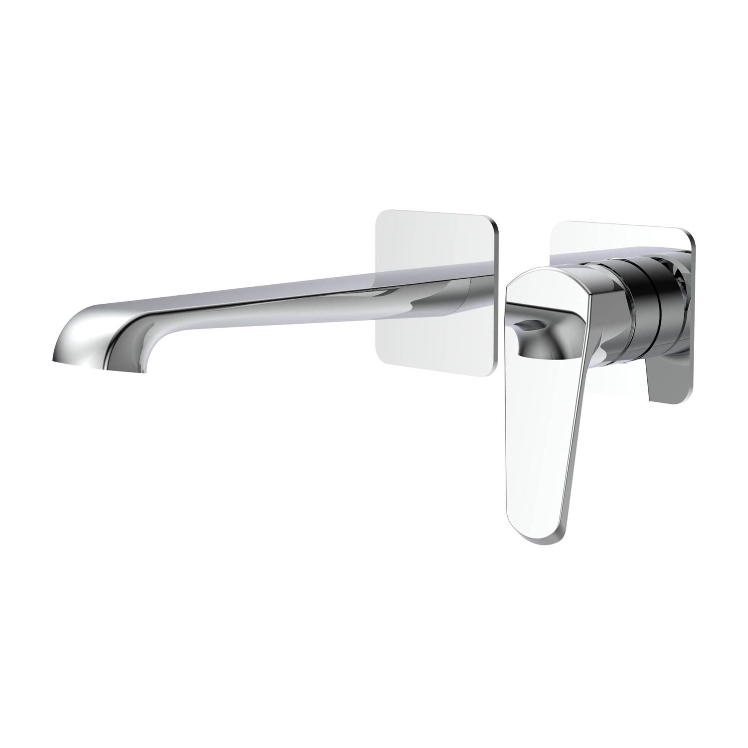 Montana Wall Mounted Bath Mixer Chrome