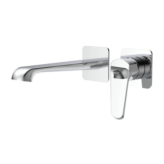Montana Wall Mounted Bath Mixer Chrome