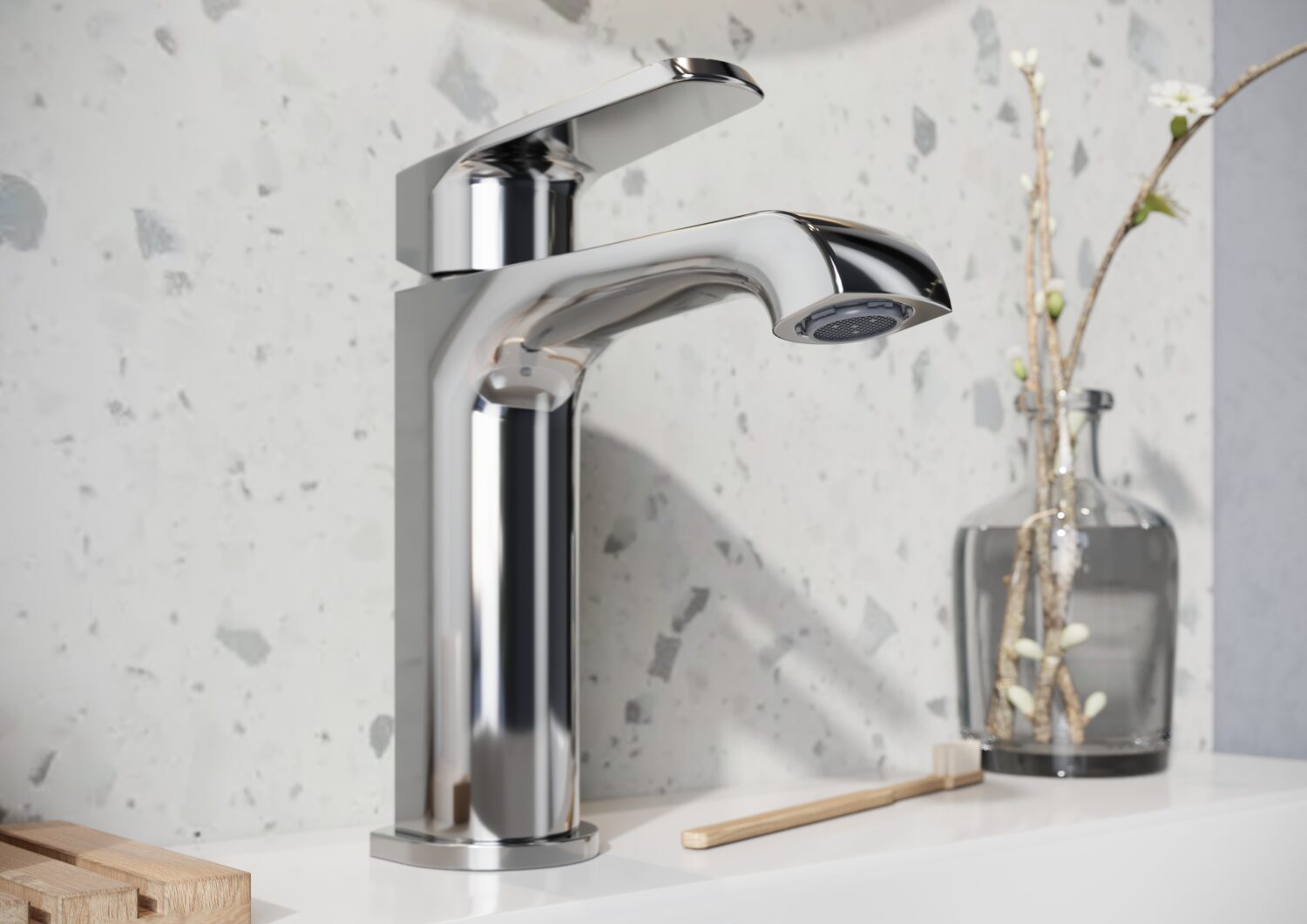 Montana Mono Basin Mixer Chrome