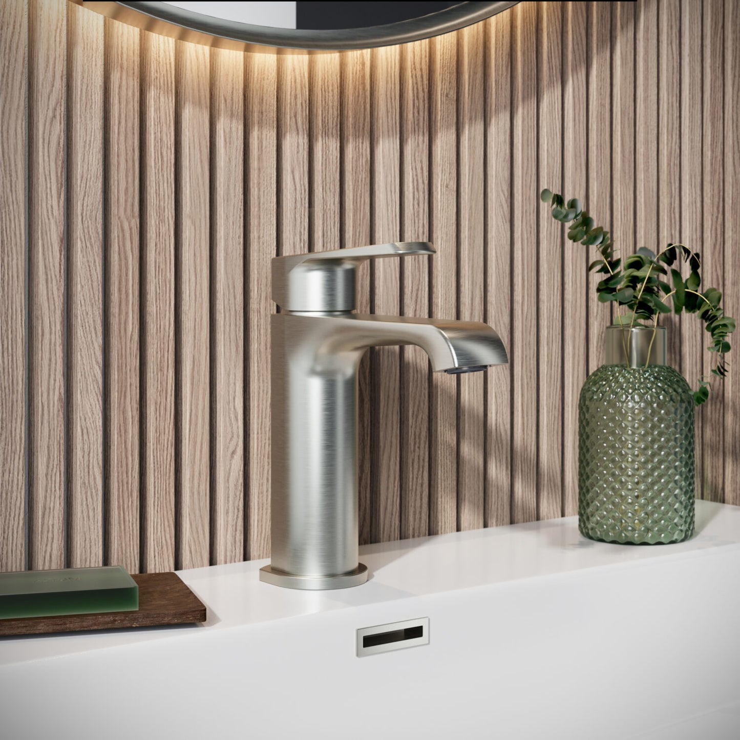 Montana Mono Basin Mixer Brushed Nickel
