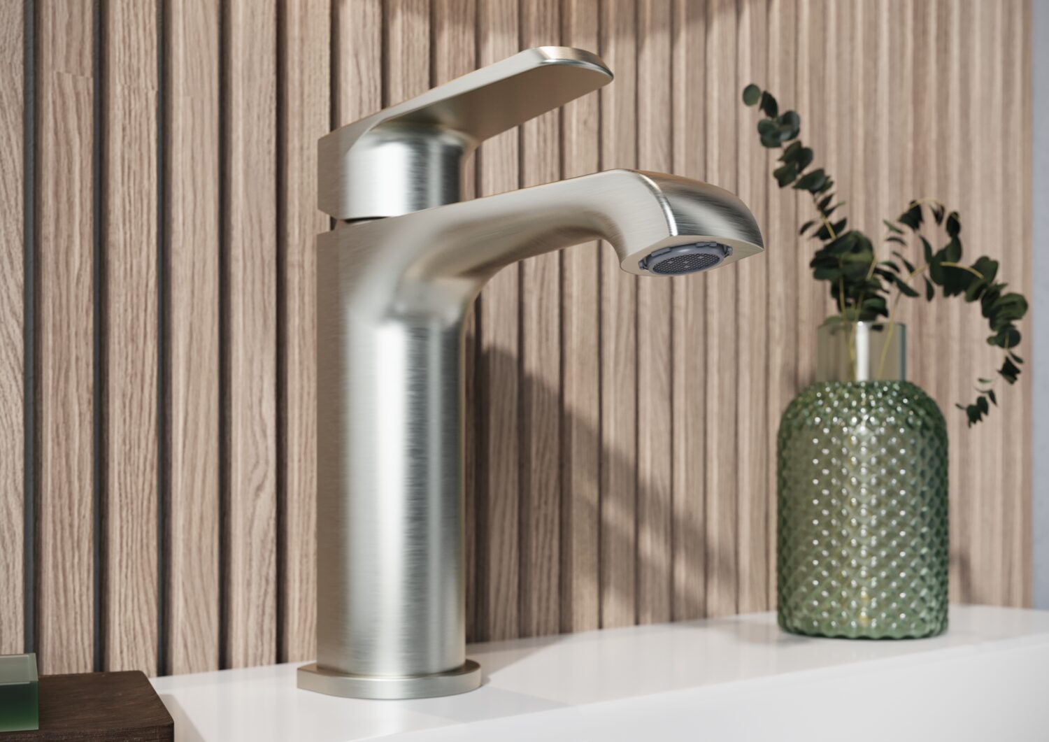 Montana Mono Basin Mixer Brushed Nickel