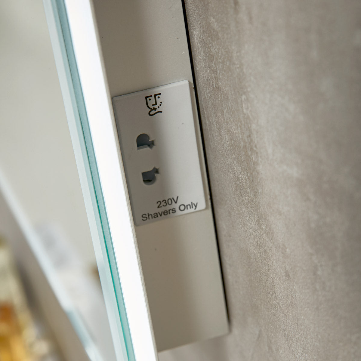 Mosca LED Mirror with Demister Pad and Shaver Socket 600x800mm