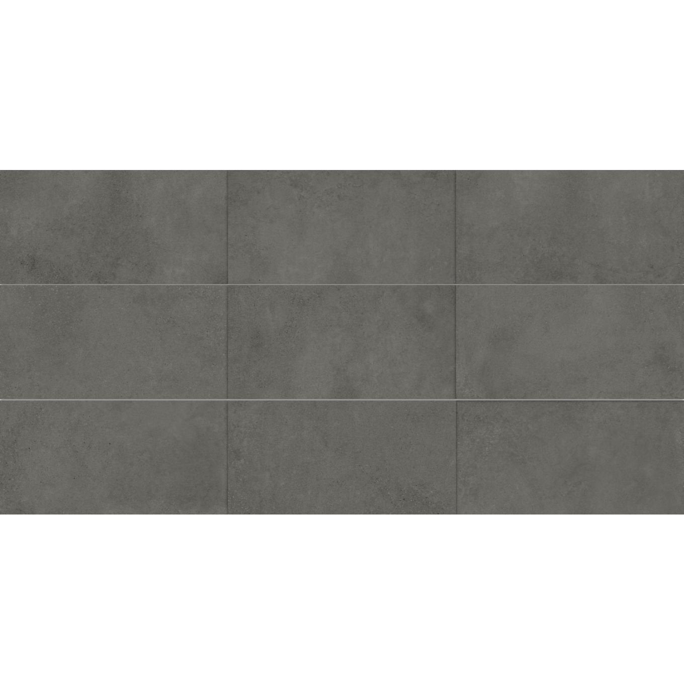 Hamburg Graphite Matt Porcelain Tile 600x1200mm