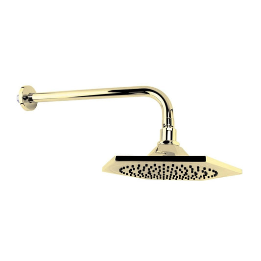 Adonis English Gold Fixed Rainfall Showerhead 200mm