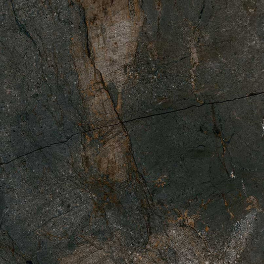 Zoltan Black Stone Effect Gloss Porcelain Tile 1200x1200mm