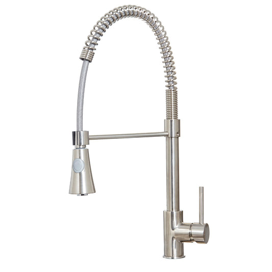 Tirare Kitchen Tap – Brushed Nickel