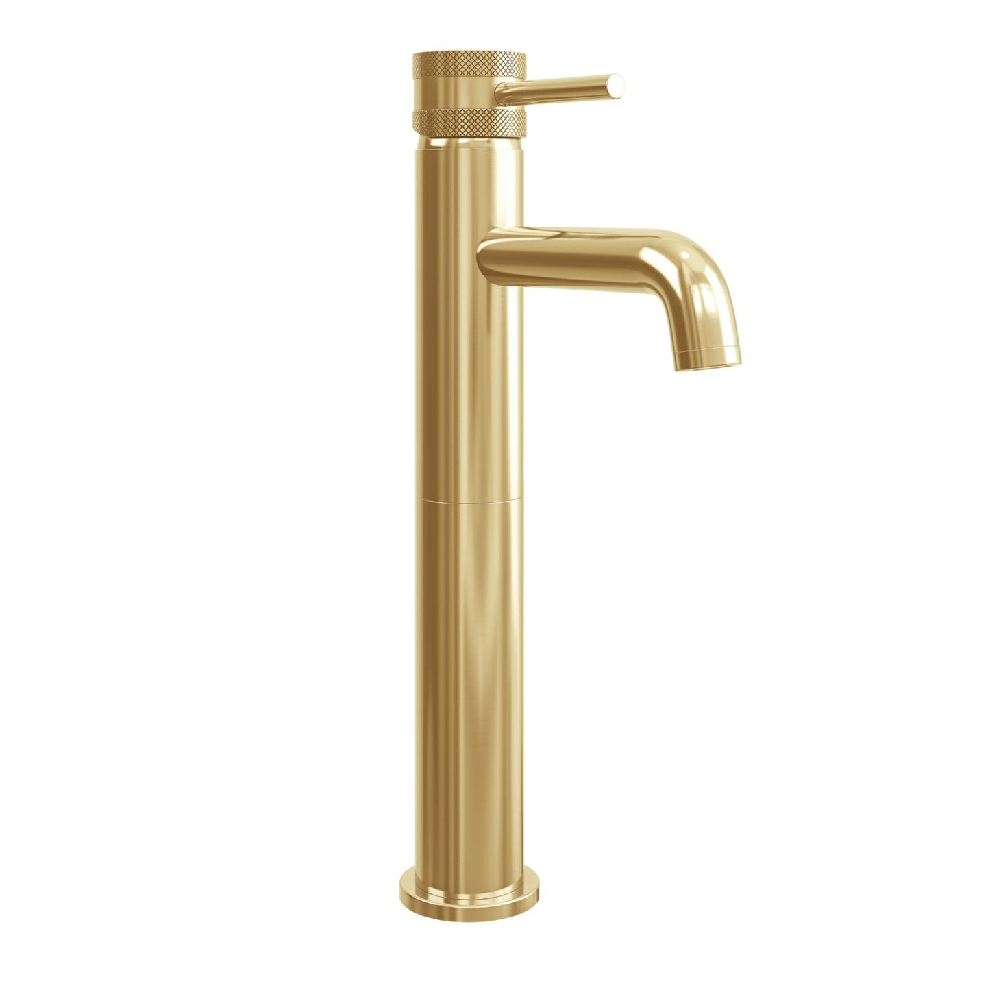 Core Tall Mono Basin Mixer Brushed Brass