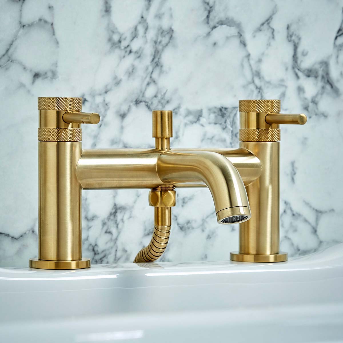 Core Bath Shower Mixer Brushed Brass