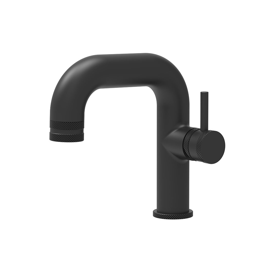 Core Side Lever Basin Mono Matte Black
