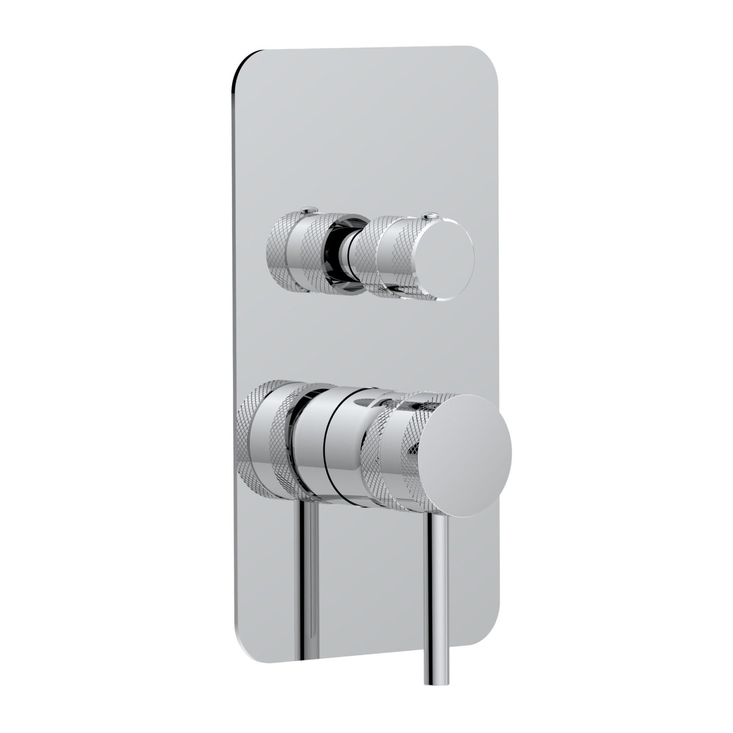 Core Concealed Manual Dual Outlet Chrome