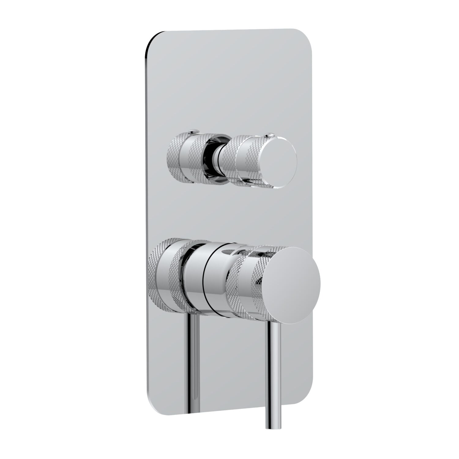 Core Concealed Manual Dual Outlet Chrome