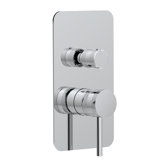 Core Concealed Manual Dual Outlet Chrome