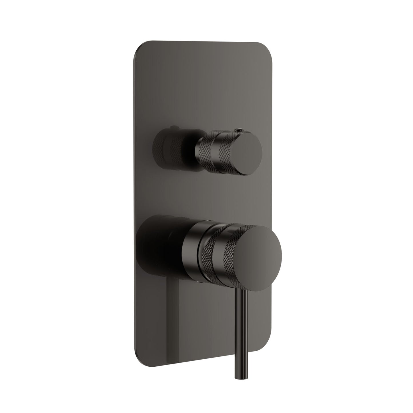 Core Concealed Manual Dual Outlet Gunmetal