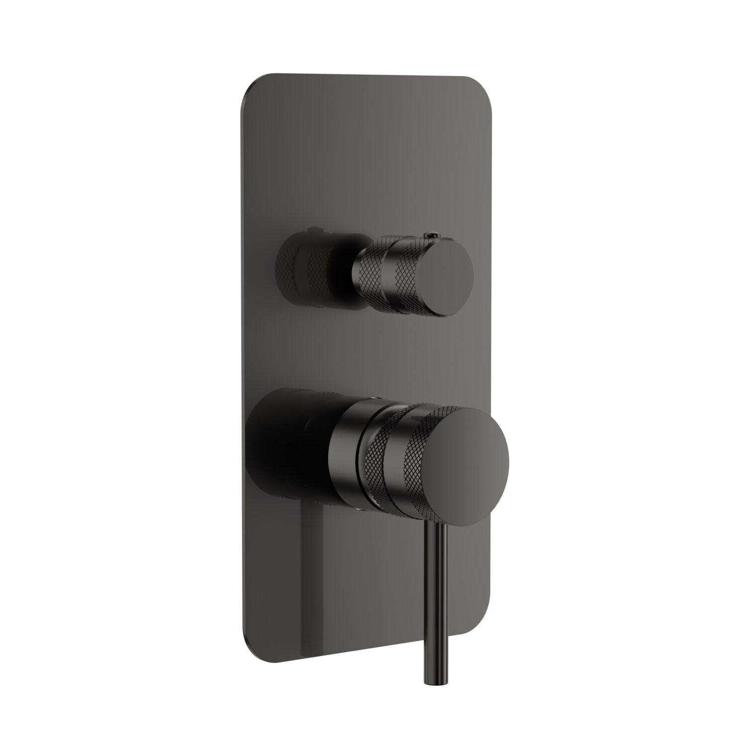 Core Concealed Manual Dual Outlet Gunmetal