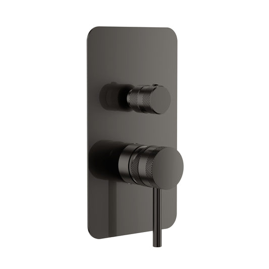 Core Concealed Manual Dual Outlet Gunmetal