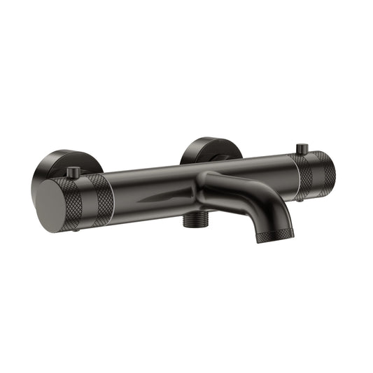 Wall Mounted Bath Shower Mixer Gunmetal