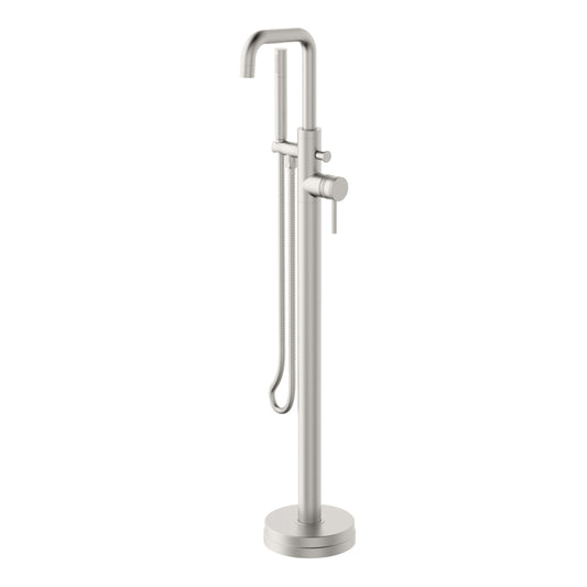 Core Freestanding Bath Shower Mixer Brushed Nickel