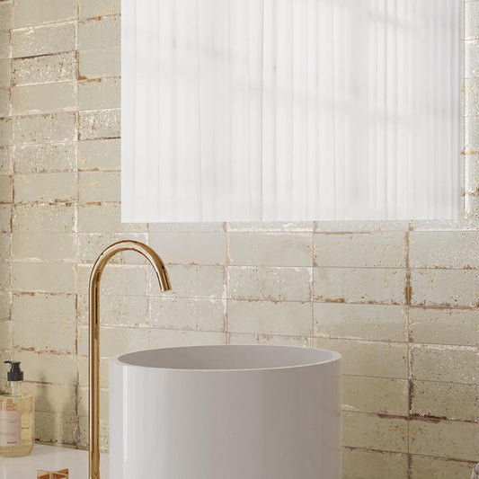 Monza Beige Glossy Porcelain Brick Tile 65x200mm