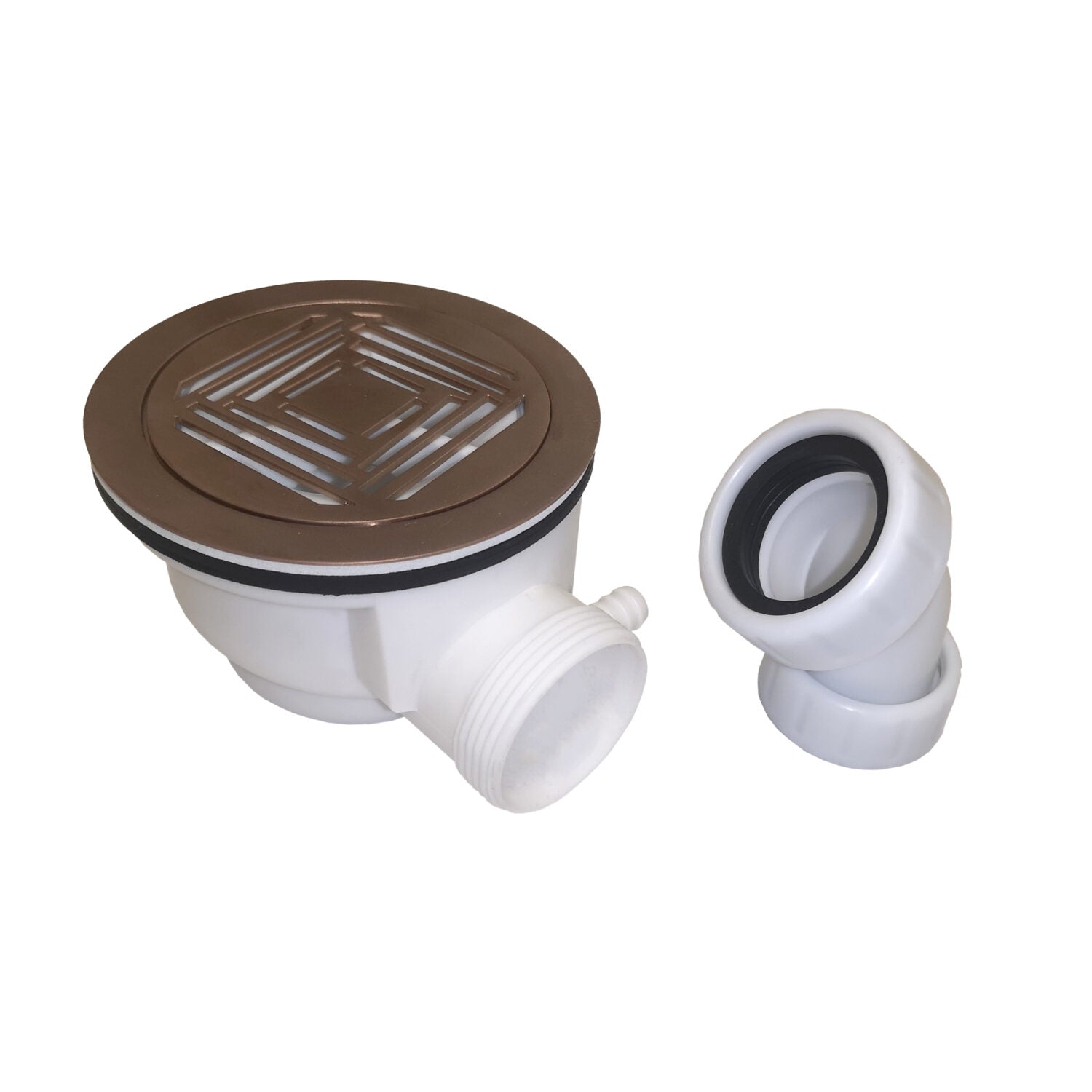 Brushed Bronze 90mm Fast Flow Waste