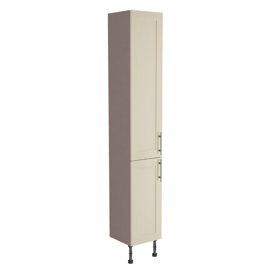 Surrey Mussel Gloss Tall Fitted Furniture Storage Unit