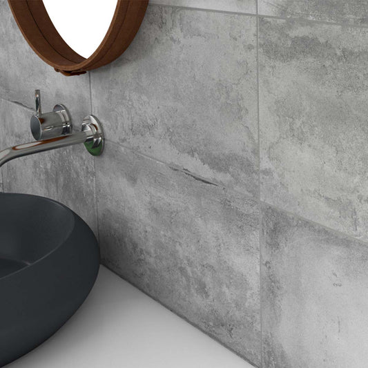 Fabrika Beton Concrete Plain Ceramic Tile 250x750mm