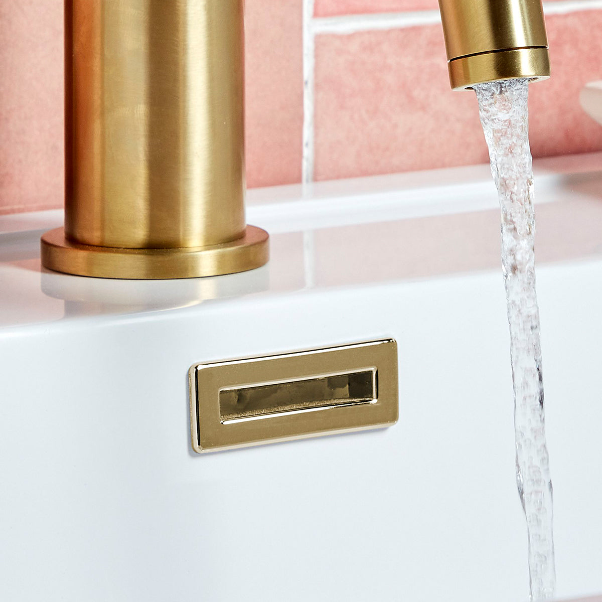 Brass Rectangle Overflow Insert