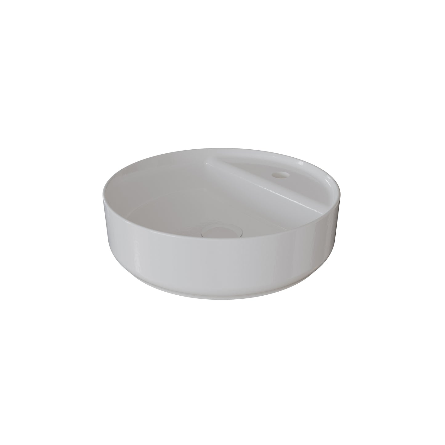 OXFORD 42cm Countertop Basin 1 Tap Hole