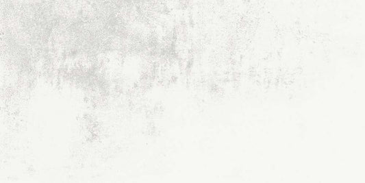 Swindon White Concrete Semi-Polished Porcelain Tile 448x898mm