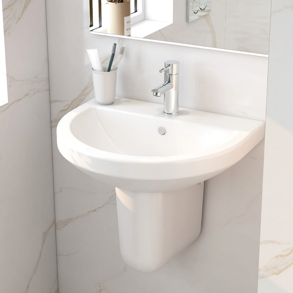 Universal Round Semi Pedestal