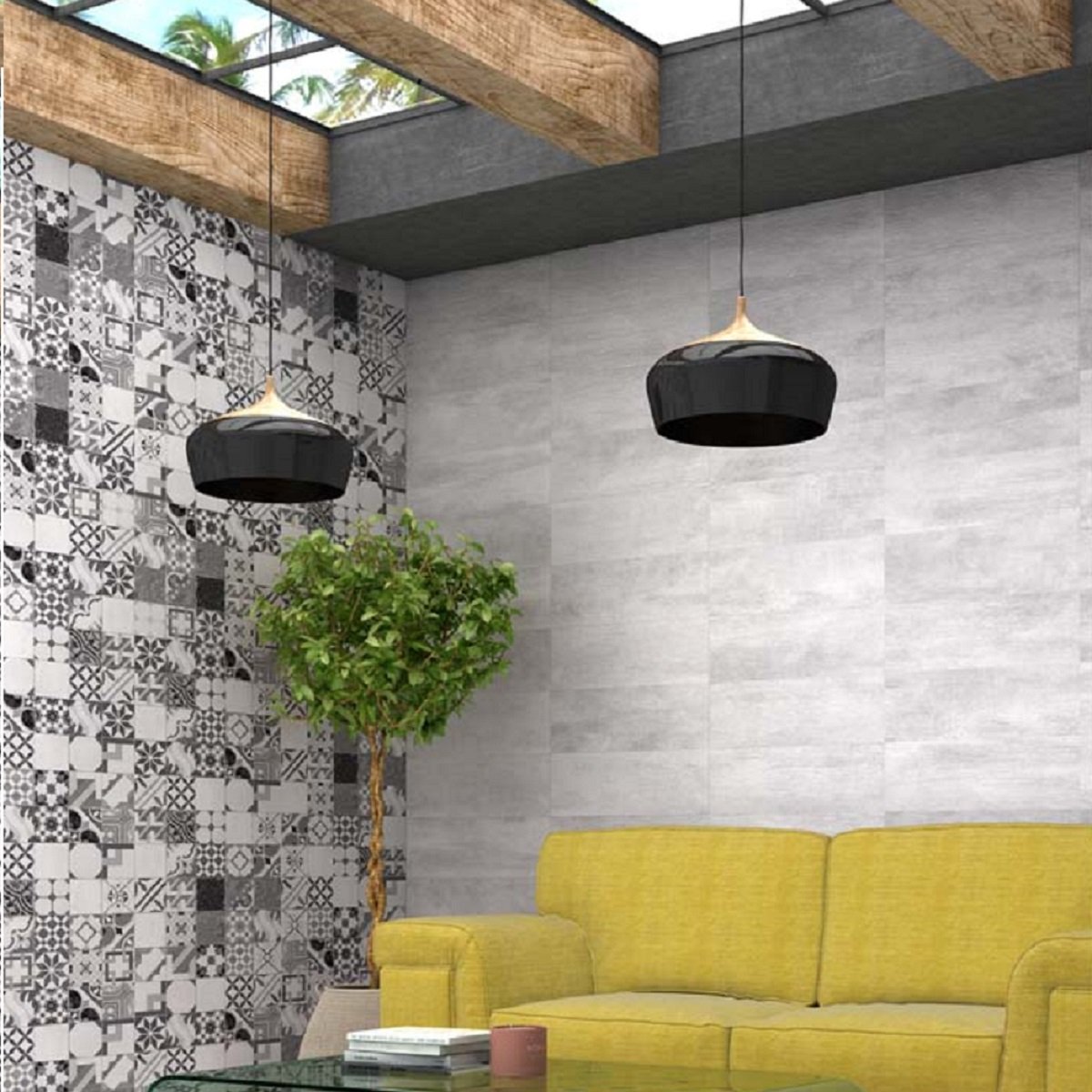 Keywood Blanco Ceramic Tile 200x500mm