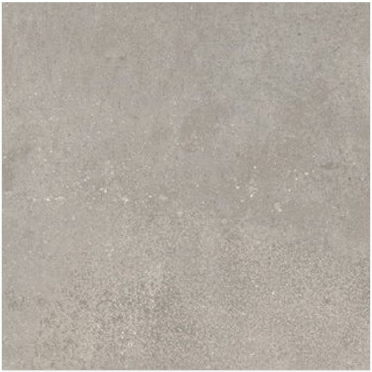Taipei Grey Matt Porcelain Concrete Tile 600x600mm