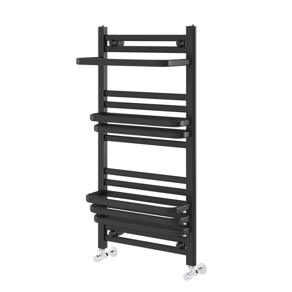 Malory Anthracite Heated Towel Rail 1000x500mm