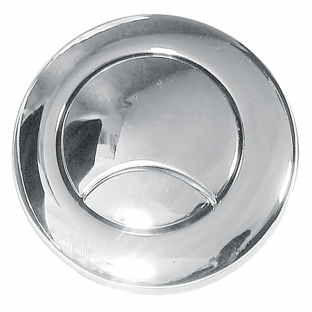 Round Polished Chrome Push Button