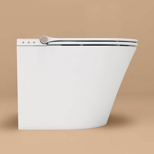 Imex Arco White Back To Wall Rimless Smart Pan