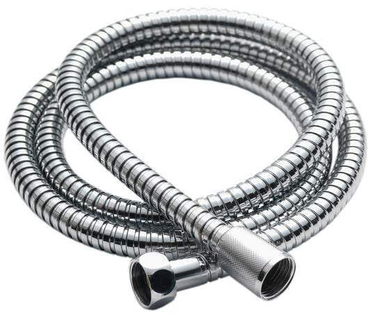 IMEX Chrome 7mm Bore Double-Lock Shower Hose