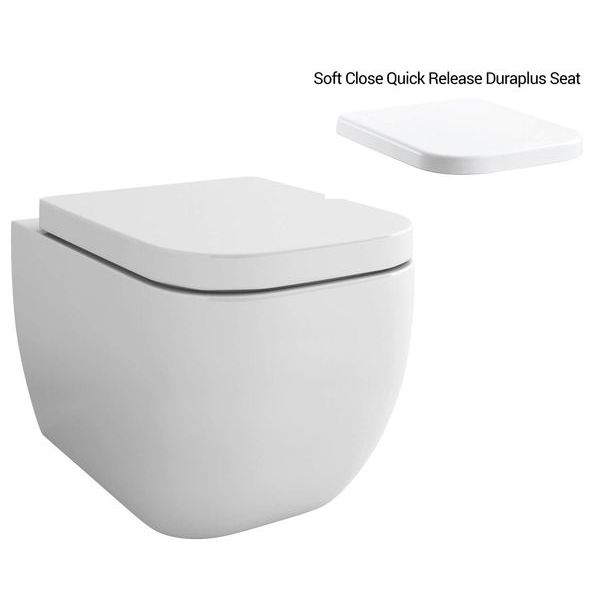 IMEX Essence 500mm Wall Hung WC Bowl With Seat