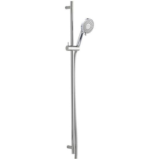 Imex Levo Chrome Extended Slide Rail With Essence 3 Function Handset And Hose