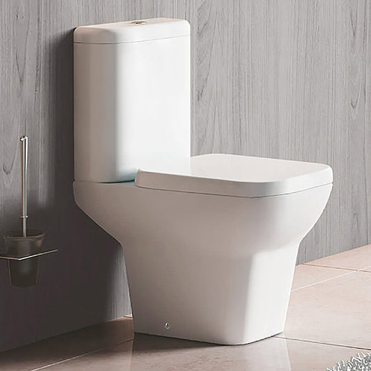 IMEX Suburb Open Back Close Coupled White WC Pan With Cistern