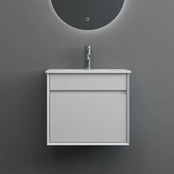 IMEX Alma Wall Hung Single Drawer Cabinet Basin and Worktop Not Included