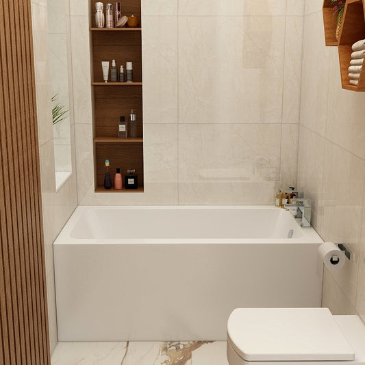 Imex Cast Reinforced Quadro 1300×700 Single Ended Bath