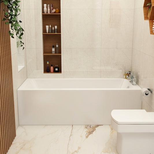 Imex Cast Reinforced Quadro 1700×700 Single Ended Bath