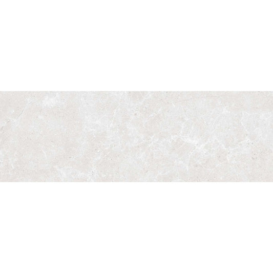 Houston Matt White Ceramic Tile 1200x400mm