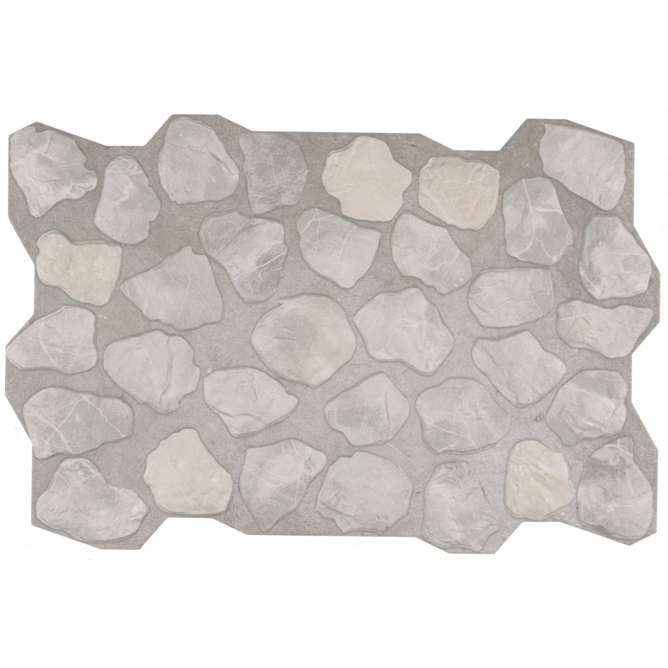 Cristianos Matt White Stone Wall Tile 600x400mm