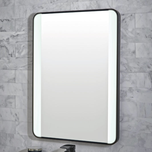 Mono Soft Square Mirror W/Demister and Colour Change 500X700mm