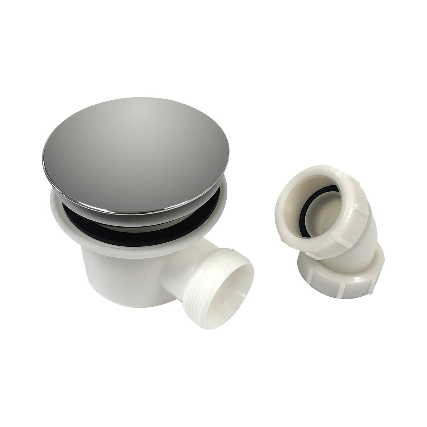 Chrome 90mm Fast Flow Waste