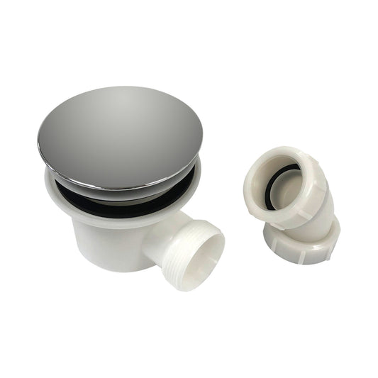 Chrome 90mm Fast Flow Waste