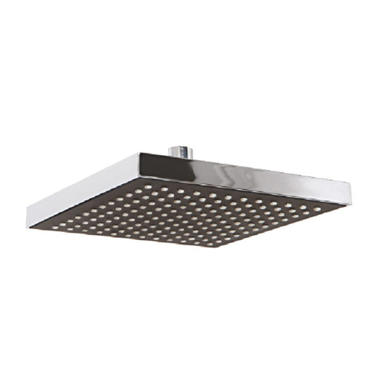 Elegant Haven 200 Square Chrome Rainfall Shower Head