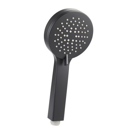 Elegant Haven Matt Black Multi Function Shower Handset S