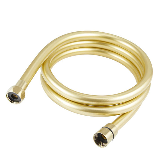 Elegant Haven Brushed Brass 1.5m Shower Hose S