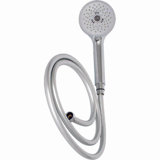 Elegant Haven Chrome Multi Function Shower Handset With 1.75m Smooth Hose